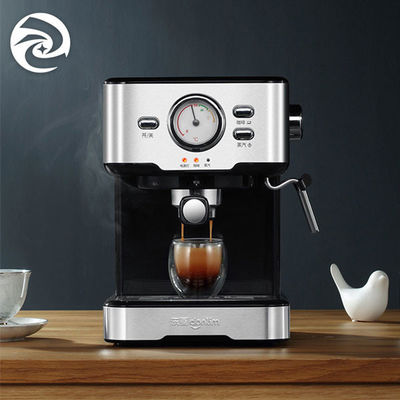 De Italiaanse 220V-Machine van de Huiskoffie met de Zwarte van Melkfrother