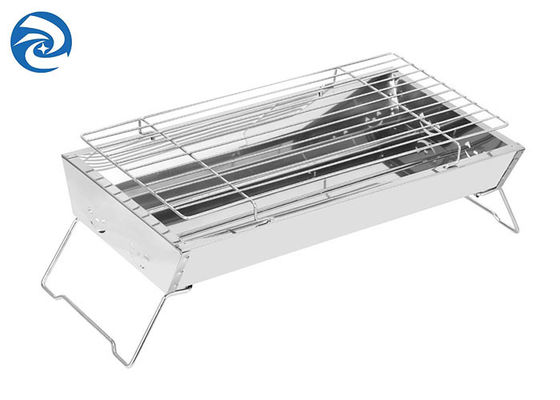 SS403 draagbare Roestvrij staalgrill 17,7 ' x9 ' x2.4“ 2 tot 4 mensen