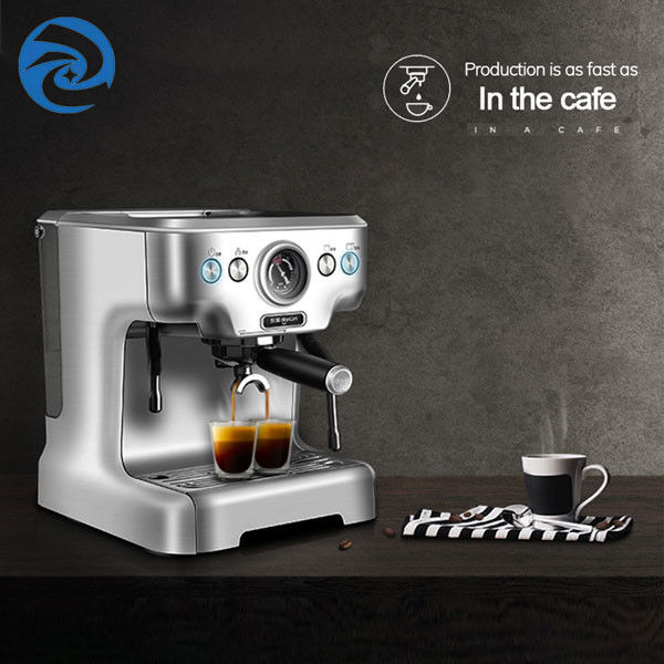 Machine 2.7L 1250W van de roestvrij staal de Kleine Espresso