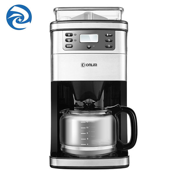 Het automatische Koffiezetapparaat van het Druppel Amerikaanse Huis met Molen 1.5L 900W