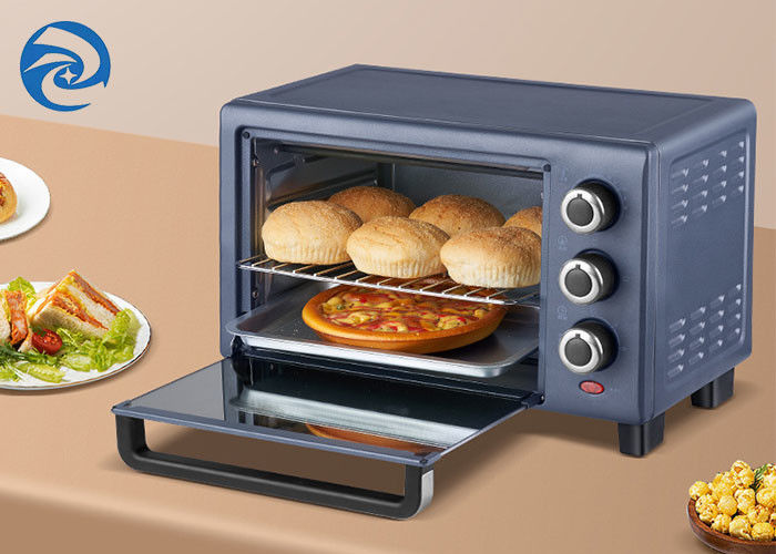Blauwe 16L-Broodrooster en Broodroosterovens 1400W 17 Kwart gallon