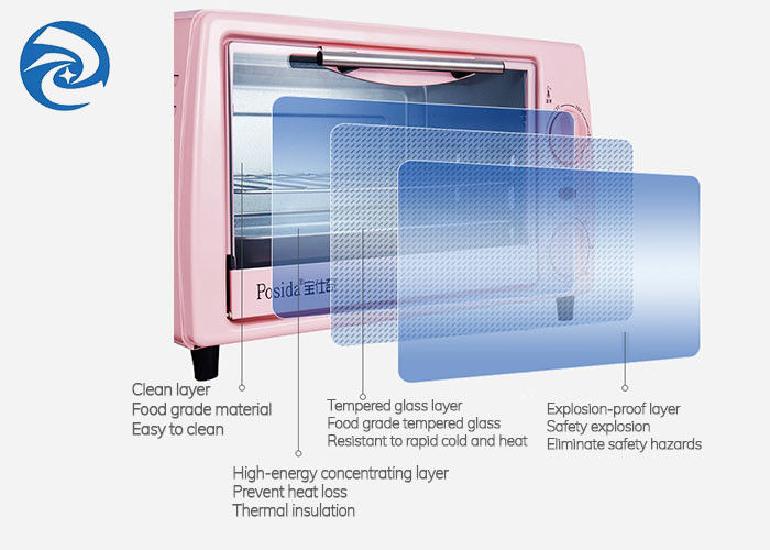 Multifunctionele Broodrooster en Elektrische Broodroosterovens 12,7 Kwart gallon