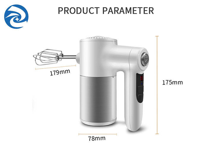 Mixer van de huis de Draadloze Draagbare Elektrische Hand voor Baksel 150W