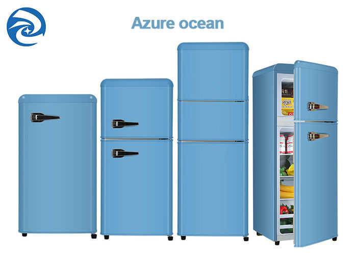 75L 90L 118L Retro Wit Mini Fridges With Freezer 2,6 Kubieke voet