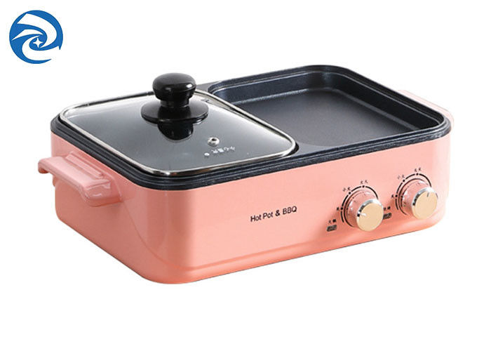 Binnen Hete de Pot van de 220 Watts het Elektrische Grill Multifunctionele Braden