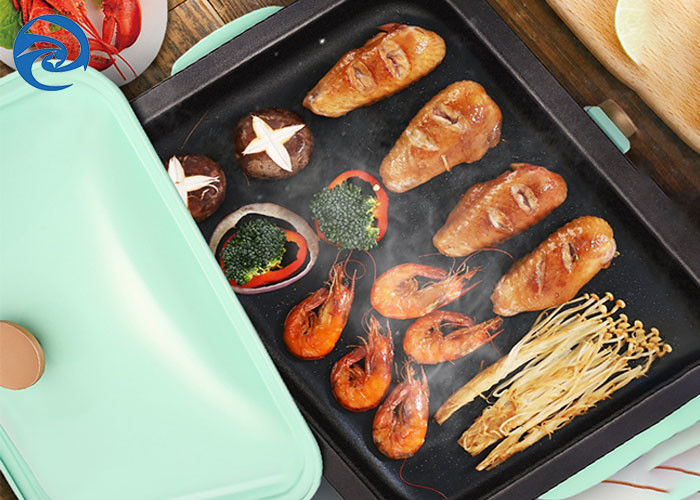 Van de Roosterenkoekepannen 220V van huishouden de Elektrische Grills Multifunctionele Kokende Pot 1200W