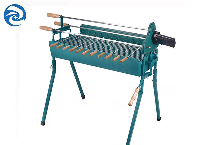 Openlucht Draagbare Vouwende BARBECUEgrill 110×34cmx81cm Vleesvleespennen