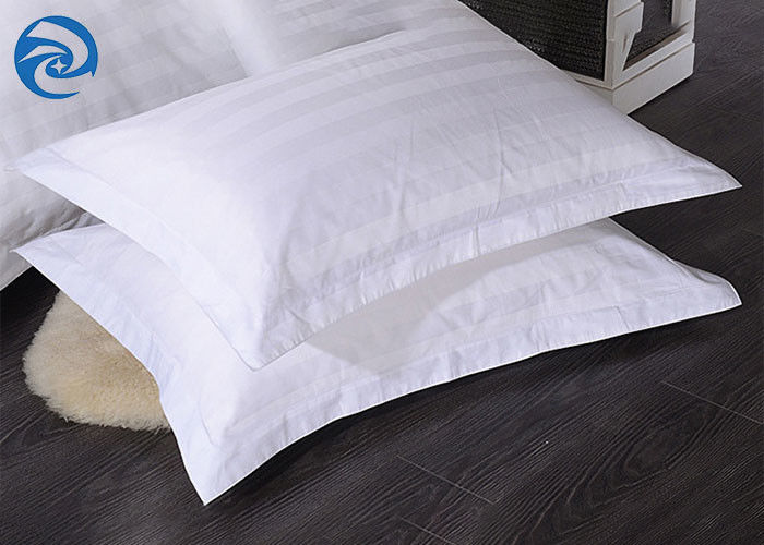Inzameling van het polyester de Witte 3cm Hotel 100 Katoenen Bladen